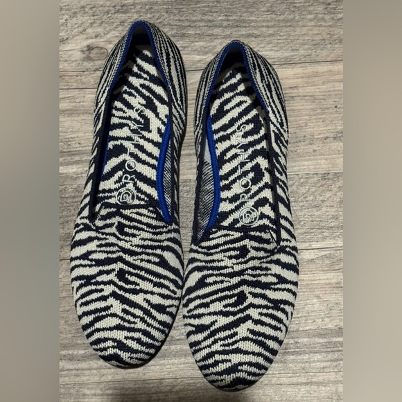 Rothy’s The Loafer Navy Zebra - Picture 2 of 4
